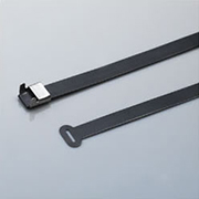 包（挤）塑不锈钢电缆扎带（HT-J系列）